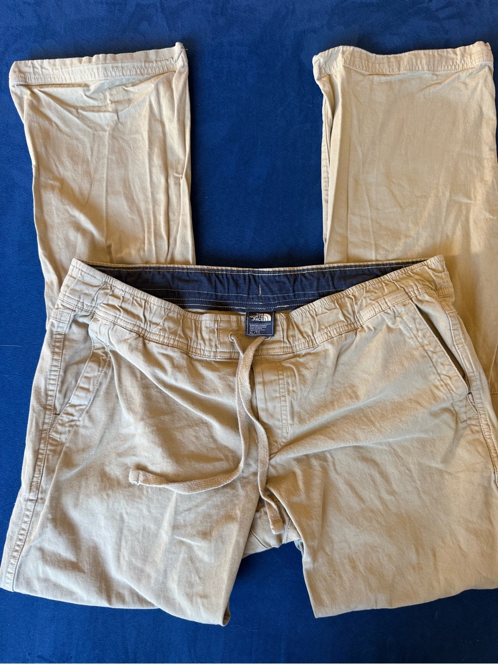 The North Face Women's Tan Straight Leg Drawstring Pants